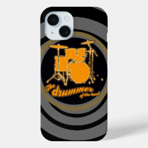 Rock & Roll ~ der Schlagzeuger iPhone 15 Hülle