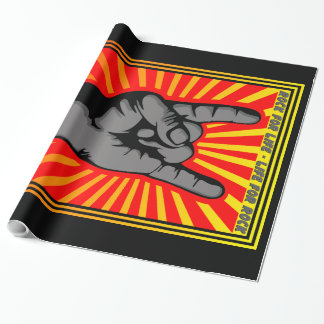 Rock & Roll Geschenkpapier