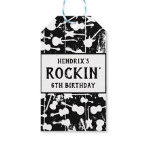 Rock & Roll Gitarre Geburtstagspartys Servietten