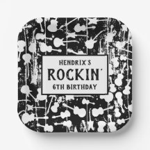 Rock & Roll Gitarren-Geburtstagsfeier