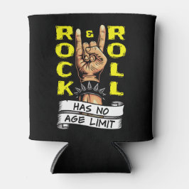 "Rock & Roll hat keine Altersgrenze" Dosenkühler