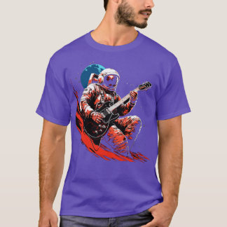 Rock Roll Musik Konzertfestival Astronaut Space G T-Shirt