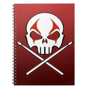Rock & Roll Notebook-Metallpresse Journal Book Notizblock