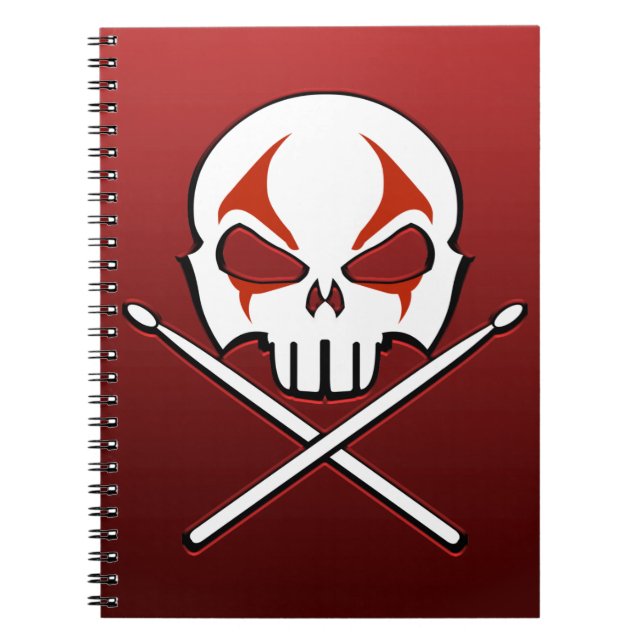Rock & Roll Notebook-Metallpresse Journal Book Notizblock (Vorderseite)