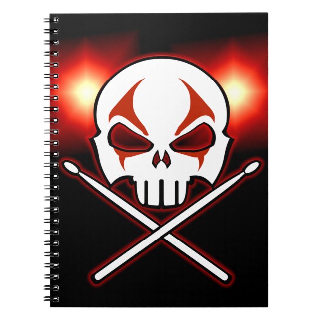 Rock & Roll Notebook-Metallpresse Journal Book Notizblock (Vorderseite)