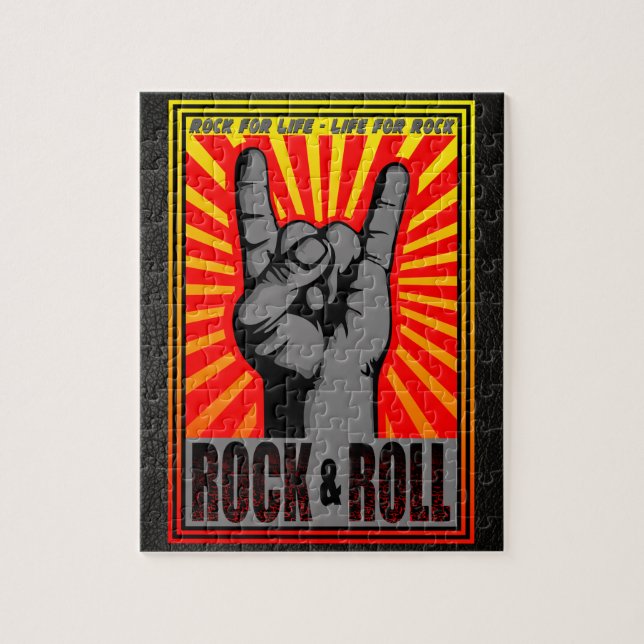 Rock & Roll Puzzle (Vertikal)
