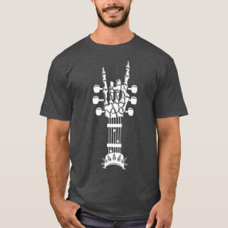 Rock & Roll Skeleton Gitarrenmusik Lover Rockstar  T-Shirt