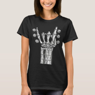 Rock & Roll Skeleton Gitarrenmusik T-Shirt