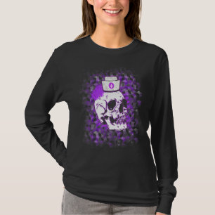 Rock & Roll Skeleton Krankenpflege Medizin T-Shirt