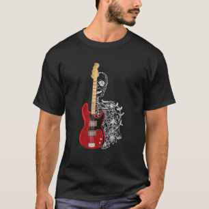 Rock Roll Skelett Gitarrenmusik  1 T-Shirt