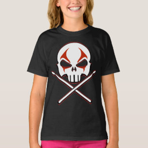 Rock & Roll T - Shirt Heavy Metal Girl's Bio Top