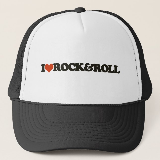 Rock&Roll Truckerkappe (Vorderseite)