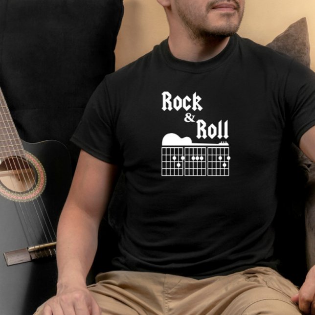 Rock & Roll Vater T-Shirt - Vatertag Geschenk T -  (Von Creator hochgeladen)