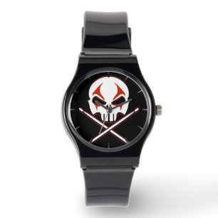 Rock & Roll Watch Heavy Metal Schlagzeuger Armband Armbanduhr