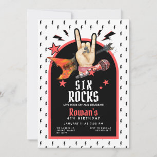Rock & Roll zum Geburtstag Einladung jeden Alters