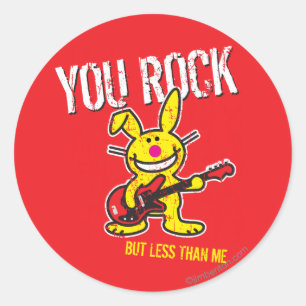 Rock Runder Aufkleber