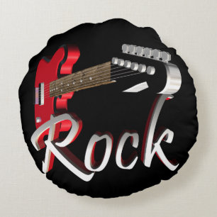 Rock Rundes Kissen