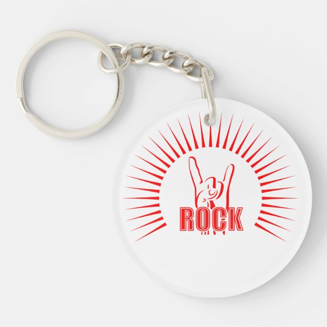 Rock Schlüsselanhänger (Vorderseite)