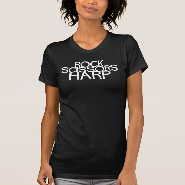 Rock Scissors Harp T-Shirt (Vorderseite)