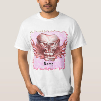 Rock Skull Biker T - Shirt