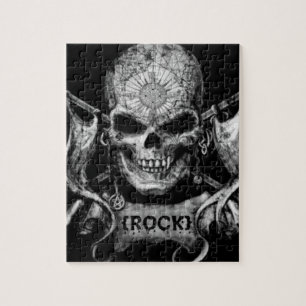 Rock Skull Puzzle