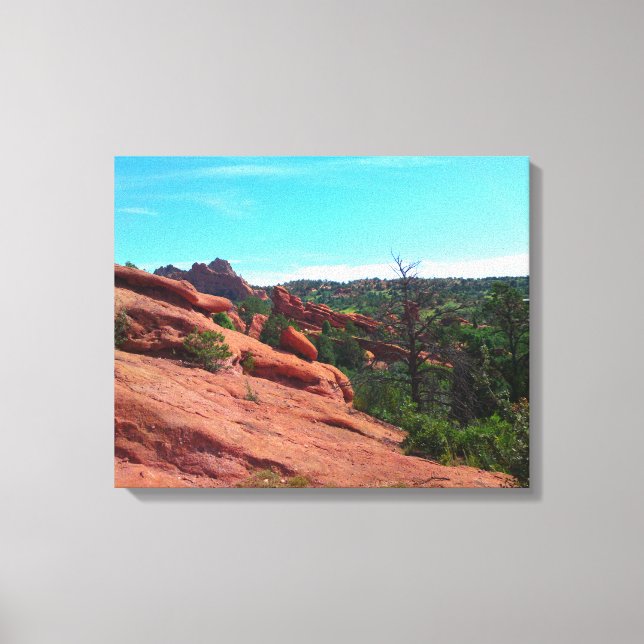 Rock Slope Leinwanddruck (Vorderseite)