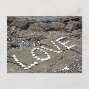 Rock Solid Liebe Postkarte