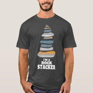 Rock Stacking Rock Stacker Cairn Wandergeschenk T-Shirt