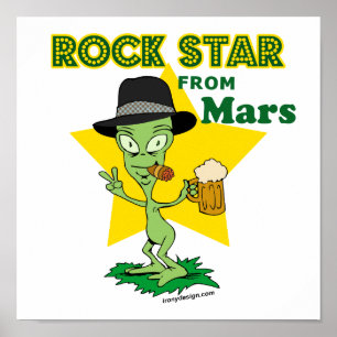 Rock Star aus Mars Poster