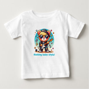 Rock star Baby Bekleidungsgeschenk für Jungen und  Baby T-shirt
