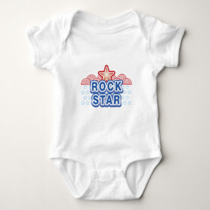Rock Star Baby Strampler