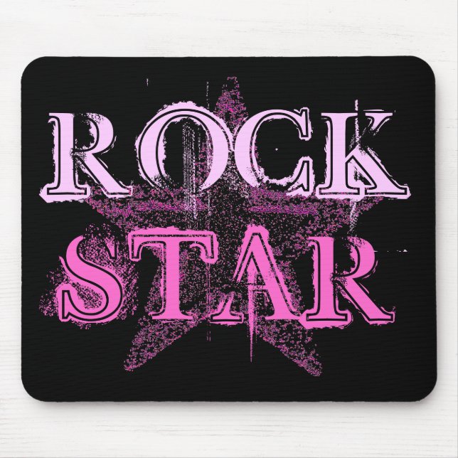 Rock Star Diva mousepad (Vorne)