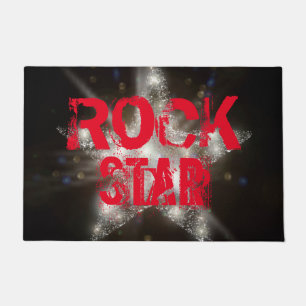 "ROCK STAR" FUßMATTE