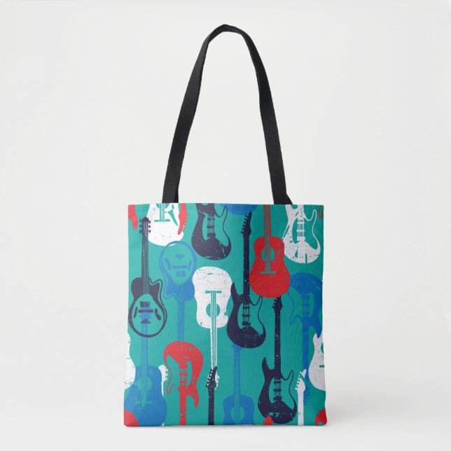 Rock Star: Grunge Gitarrenmuster (Vorderseite)