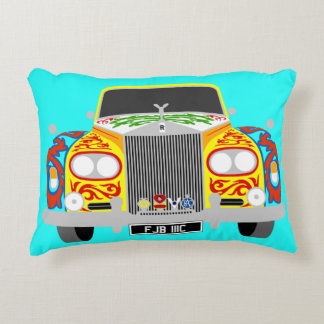 Rock star Lennon's psychedelisches Limousinenauto Dekokissen