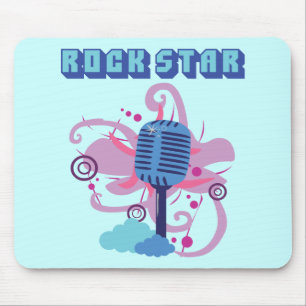 Rock-Star-Mikrofon Mousepad