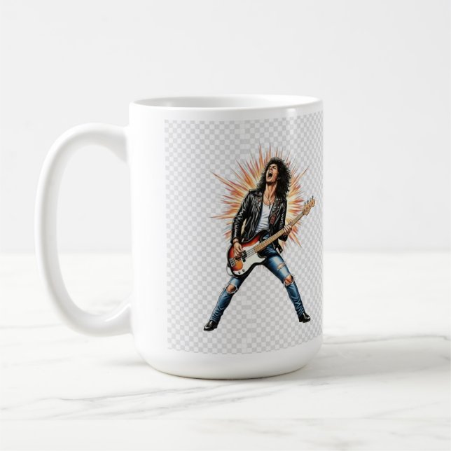 Rock star mug kaffeetasse (Links)