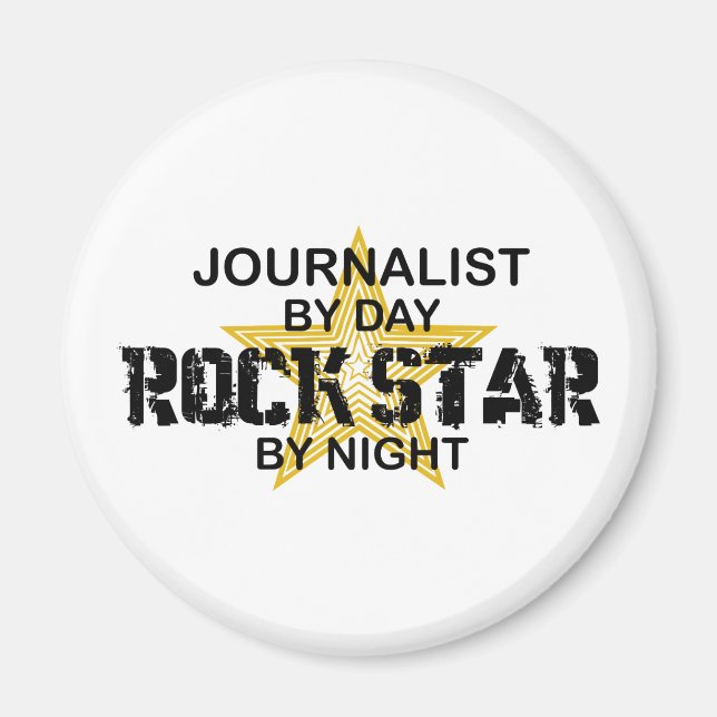 Rock Star - Nacht Magnet (Vorne)