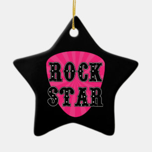 Rock Star Plektrum Keramikornament