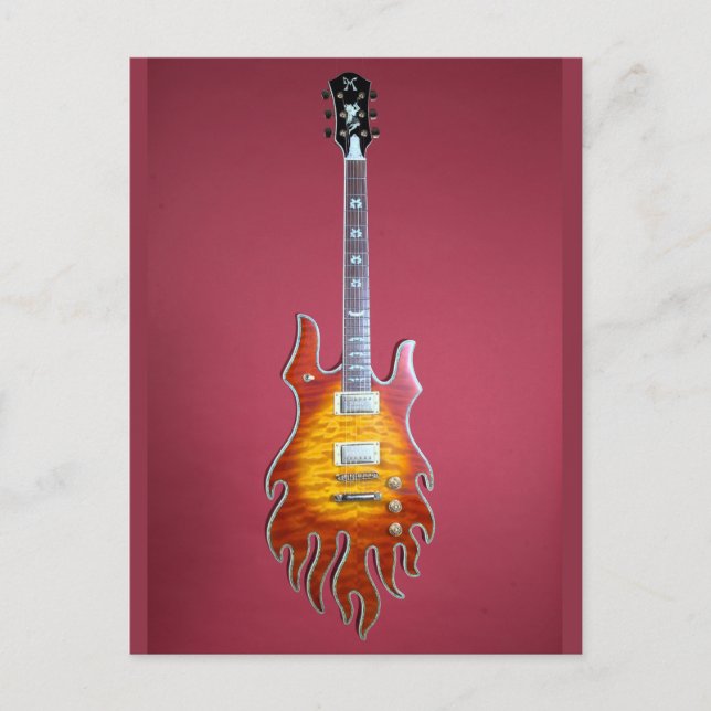 ROCK STAR Postcard Postkarte (Vorderseite)