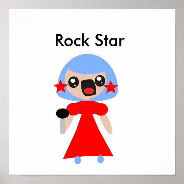 Rock Star Poster (Vorne)
