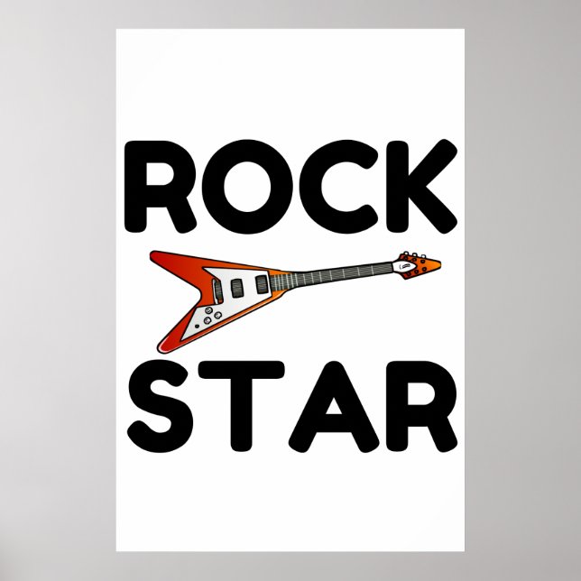 Rock Star Poster (Vorne)
