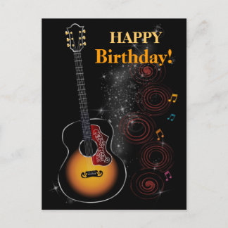 Rock Star Postkarte