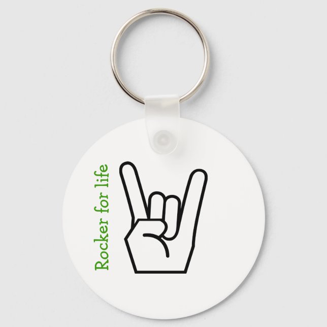 Rock Star Schlüsselanhänger (Vorderseite)