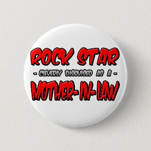 Rock Star.. Schwiegermutter Button