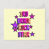 Rock Star Tshirts und Geschenke der dritten Klasse