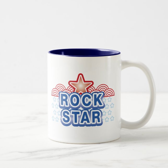 Rock Star Zweifarbige Tasse (Rechts)
