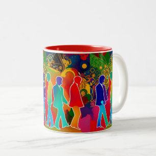 Rock Stars Zweifarbige Tasse