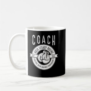 Rock Steady Boxing Coach Kampfflugzeug Parkinson's Kaffeetasse