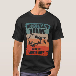 Rock Steady Boxing klopfen Parkinson Inspirierend T-Shirt